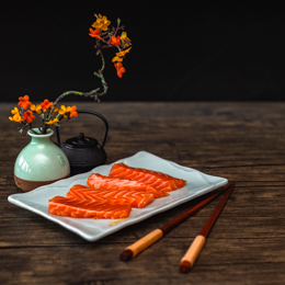 Sashimi saumon